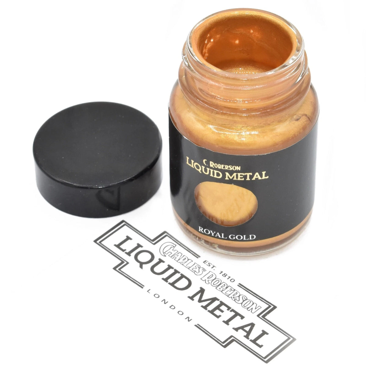 C. Roberson Royal Gold Liquid Metal Paint – 30ml