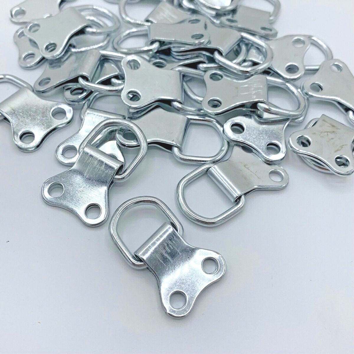 Nickel Double D-Ring Picture Frame Hangers – 33mm