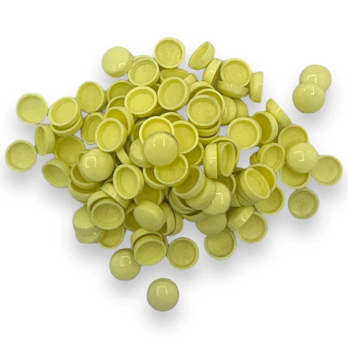 Buttermilk Gloss 6/8g Snap-Caps screw cover caps