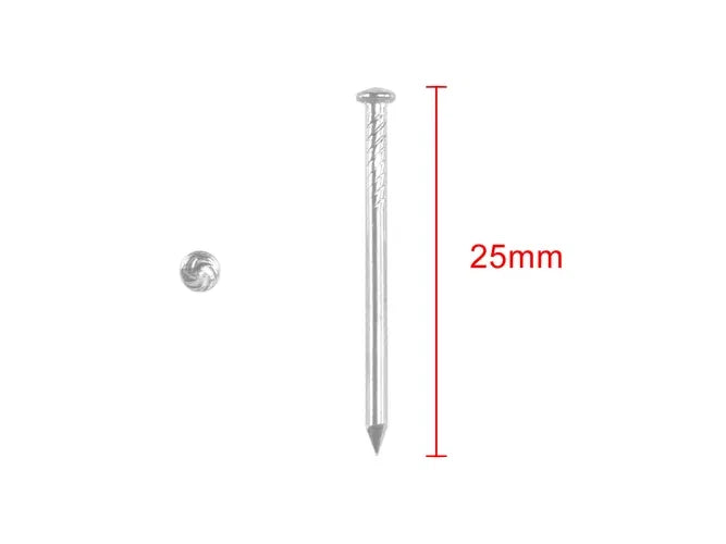 Hardened Silver Picture Pins 25mm × 1.4mm – Pack of 500 - image 5