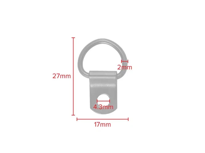 D-Rings Picture Framing Black Single Screws Optional Quality Frame Canvas Hanging – product image 4