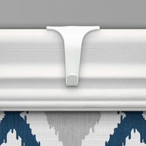 Picture Rail Hooks 38 × 34mm White Hanging Mirror Painting Steel Strong Reliable – product image 1