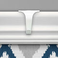 Picture Rail Hooks 38 × 34mm White Hanging Mirror Painting Steel Strong Reliable – product image 1