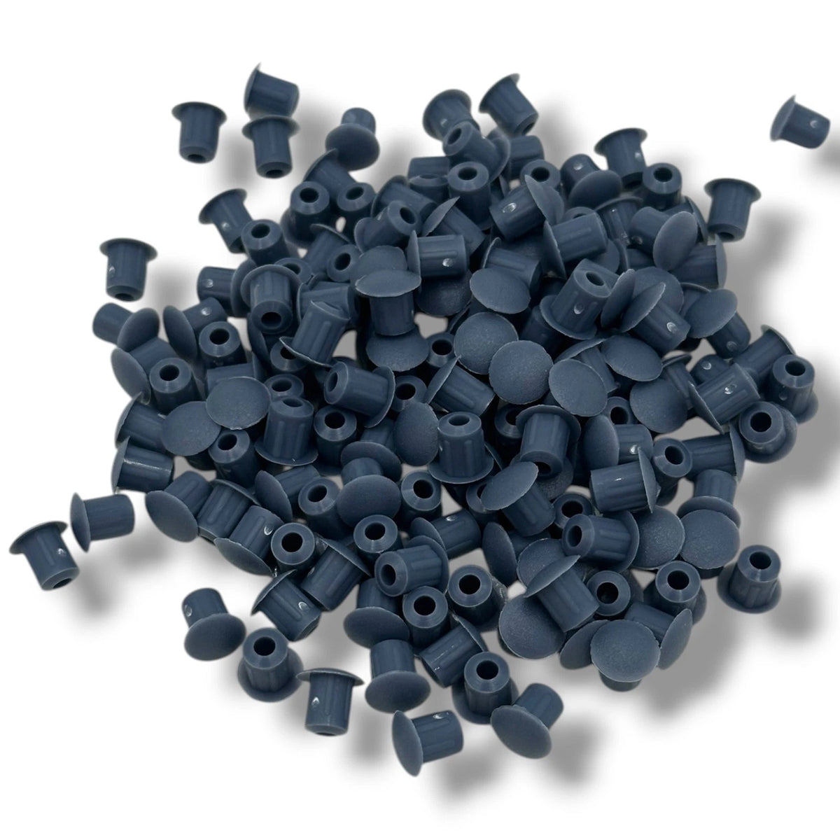 Slate Blue 5mm Holefix push-fit drill hole cover caps