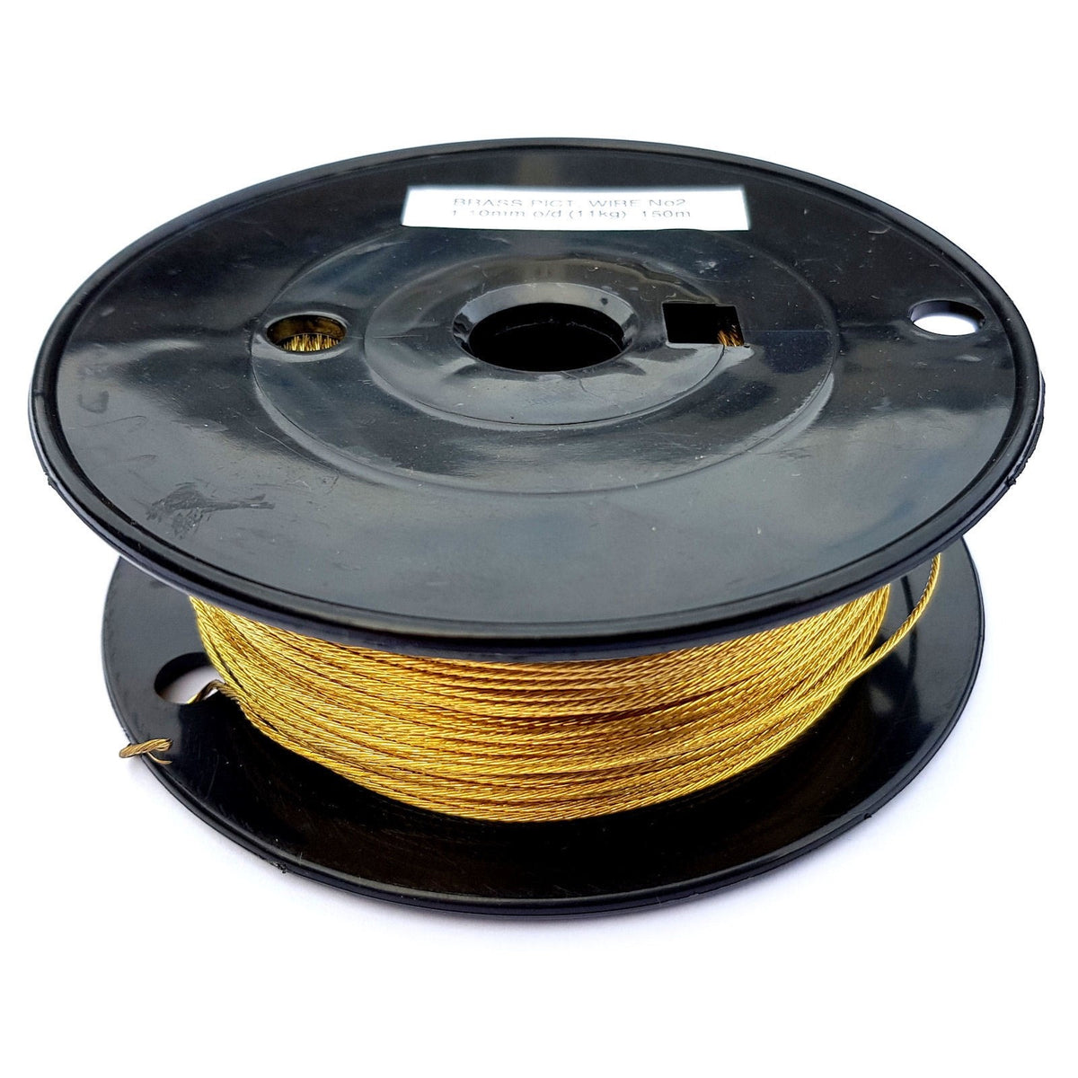 Braided Brass Picture Hanging Wire – 150m, No.1–No.3 – No.2 1.1mm 11kg 150m