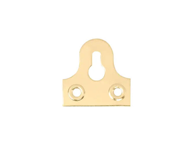 Brass-Plated Slotted Mirror Plates – 19–50mm – product detail 8