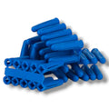 Blue Wall Plugs 12-14 Plastic Expansion Raw Plugs 6mm 7mm Screws Masonry – product image 1