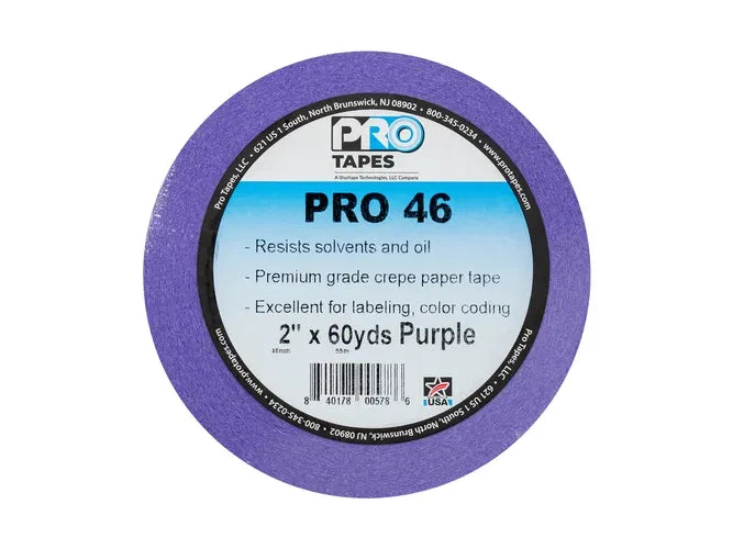 Pro 46 Coloured Paper Tape – 48mm × 55m, 9 Colours – product image 14