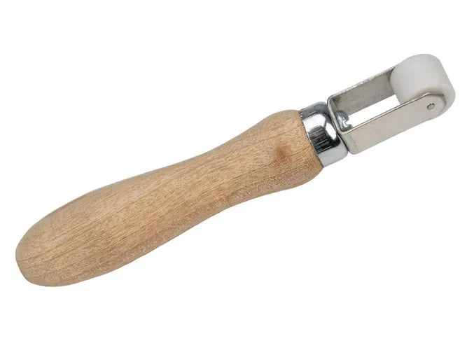 Consolidation Roller 12mm Adhesive Tapes - Wooden handle Roll Framing PTFE – product image 5