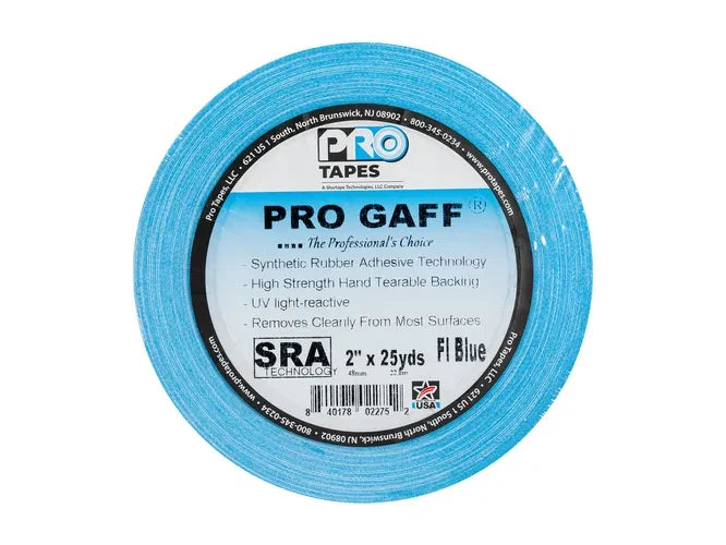 Pro Gaff Cloth Tape Blue White Self Adhesive 48mm × 23m Picture Framing – product image 2