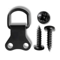 Black Double D-Ring Hangers – Pack of 50 with Screws