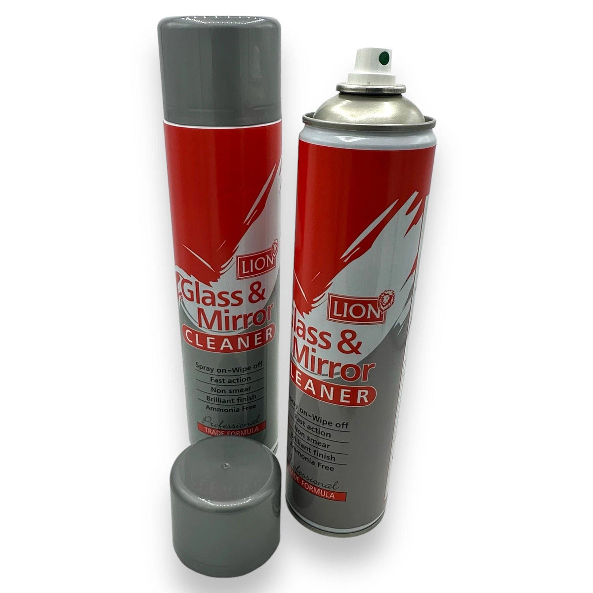 Glass mirror cleaner Spray Twin Pack Lion on Can 2 × 600ml Pictures Frames – product image 2