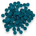 Turquoise Gloss 6/8g Snap-Caps screw cover caps