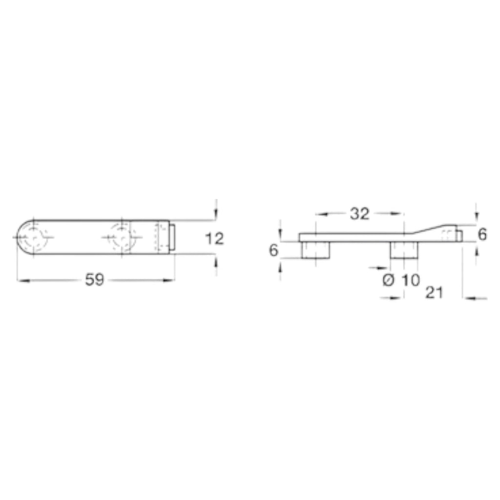 Häfele SoftClose Piston Damper for Kitchen Cabinet Door - Model 356.37.001 – product image 7