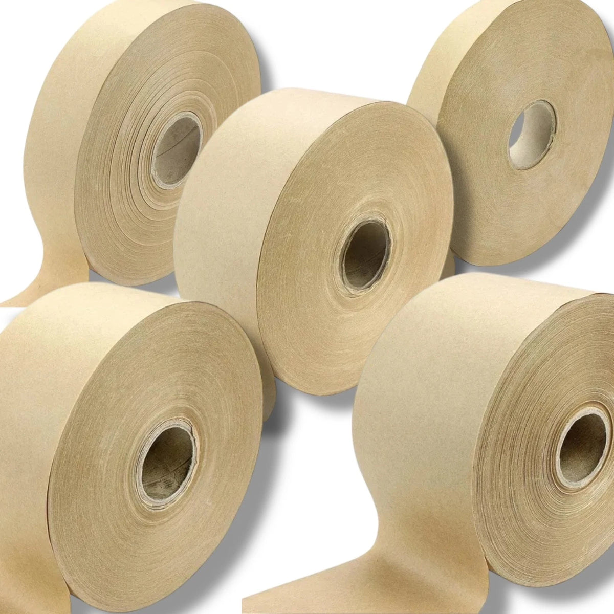 Gummed Brown Paper Backing Tape – 24–96mm × 200m – product image 1