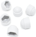 Dome Nut Cap Bolt M10 White Plastic Safety Cover Protection Caps Covers Hex – product image 1