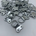Nickel Double D-Ring Picture Frame Hangers – Pack of 50