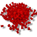 Red 5mm Holefix push-fit drill hole cover caps