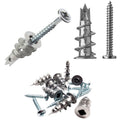 Metal Plasterboard Fixings Self Drill Cavity Wall Anchors Drywall Plugs Screws – product image 1