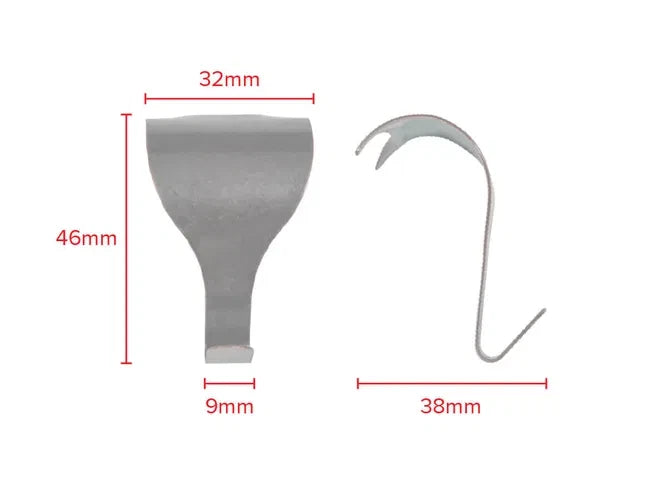 Picture Rail Hooks 10 × White Silver Brass Bronze Hanging Mirror Painting Metal – product image 11