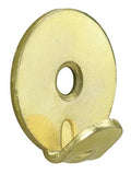 Heavy Duty Brass Plated Round Picture Hook Mirror Painting Frame Wall 1 Hole – product image 1