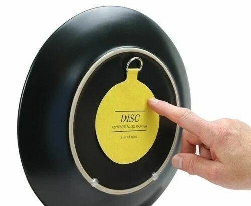 100mm / 4″ Disc Plate Hangers – Self-Adhesive Invisible Hooks – product image 2