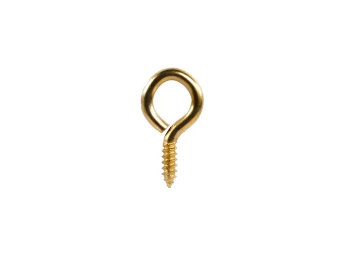 Screw Hooks Eyes Brass Eye Picture Frame Hanging 12 × 00 14 × 1 16 × 1 20 × 2 25 × 4 30 × 6 – product image 15