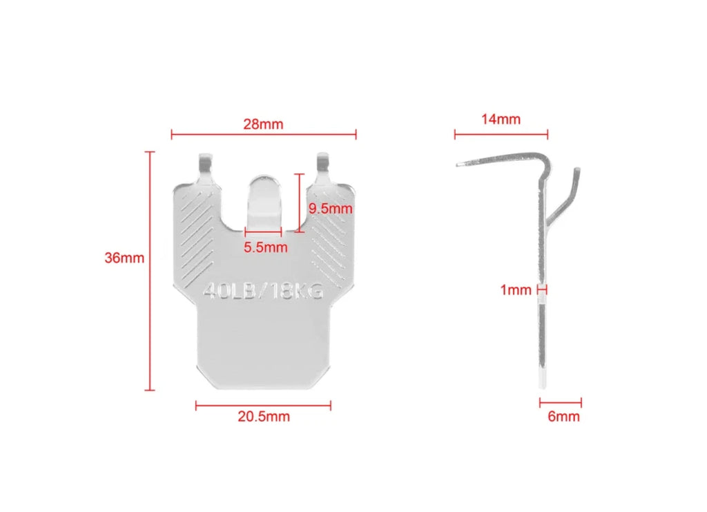 Drywall Plasterboard Hooks Heavy Duty Brass Walls Hang Picture Frame Canvas 18kg – product image 8