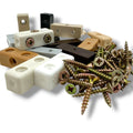 Modesty Mod Blocks + Screws Furniture Shelf Fixing Kitchen Cabinet Cupboard – product image 1
