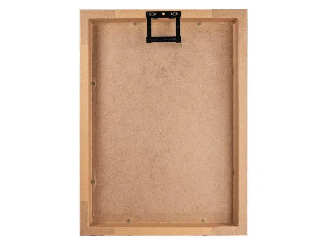 CWH1 BLACK Square Hangers 10 × Stretched Canvas Back Picture Frames + Screws – product image 4