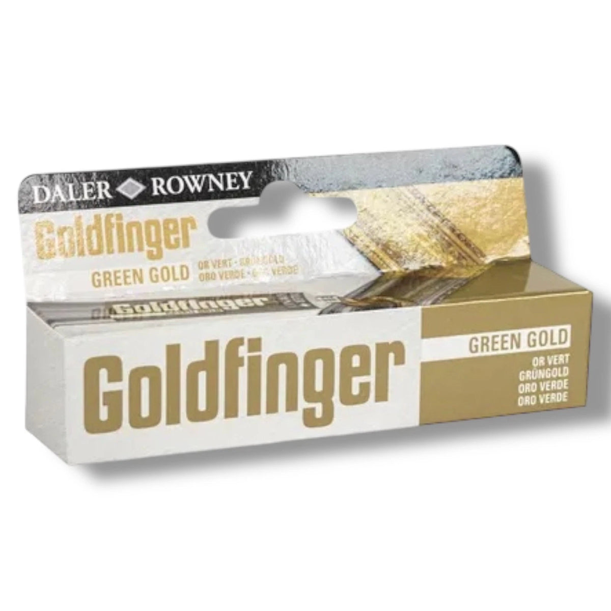 Goldfinger Paste Wax Green Gold 22ml tube Wood Frame Frames Pictures Gilding – product image 2