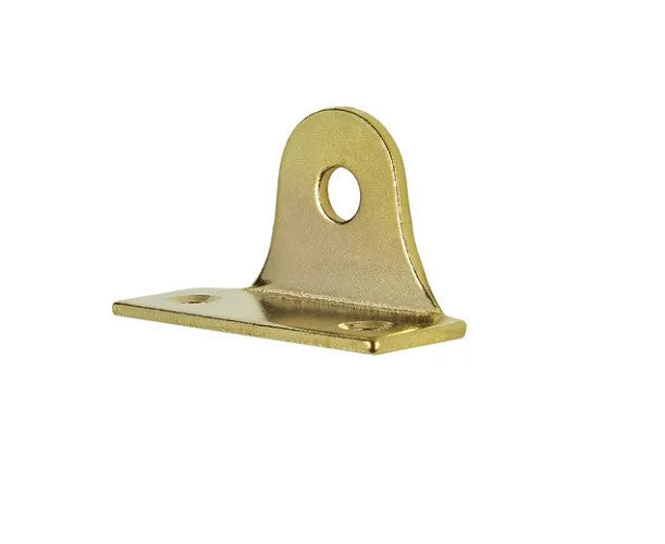 Brass-Plated Right-Angle Picture Hanging Plates