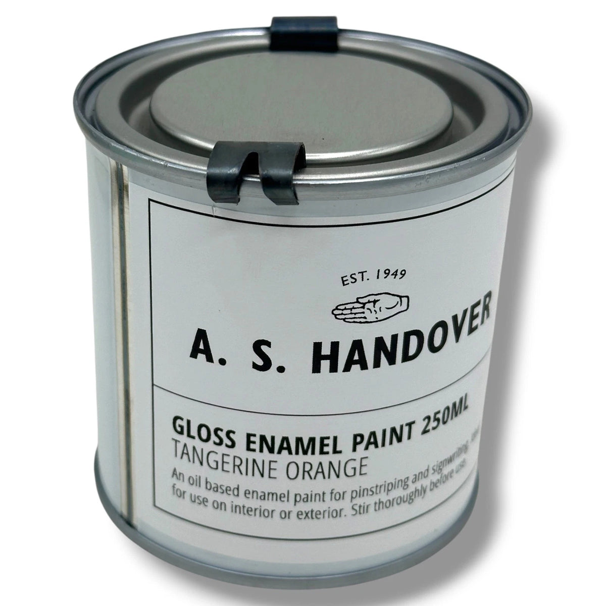 Enamel Paint Oil Based Tangerine Orange Handover Signwriting & Pinstriping 250ml – product image 1
