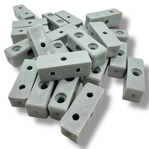 Modesty Mod Blocks × 50 White Kitchen Cabinet Cupboard Fixing Joint Block – product image 12