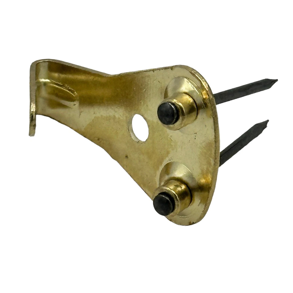 Picture Hooks Double Pin 8 × Heavy Duty Guide Holes Brass 20 × 32mm, 26mm Pins – product image 3