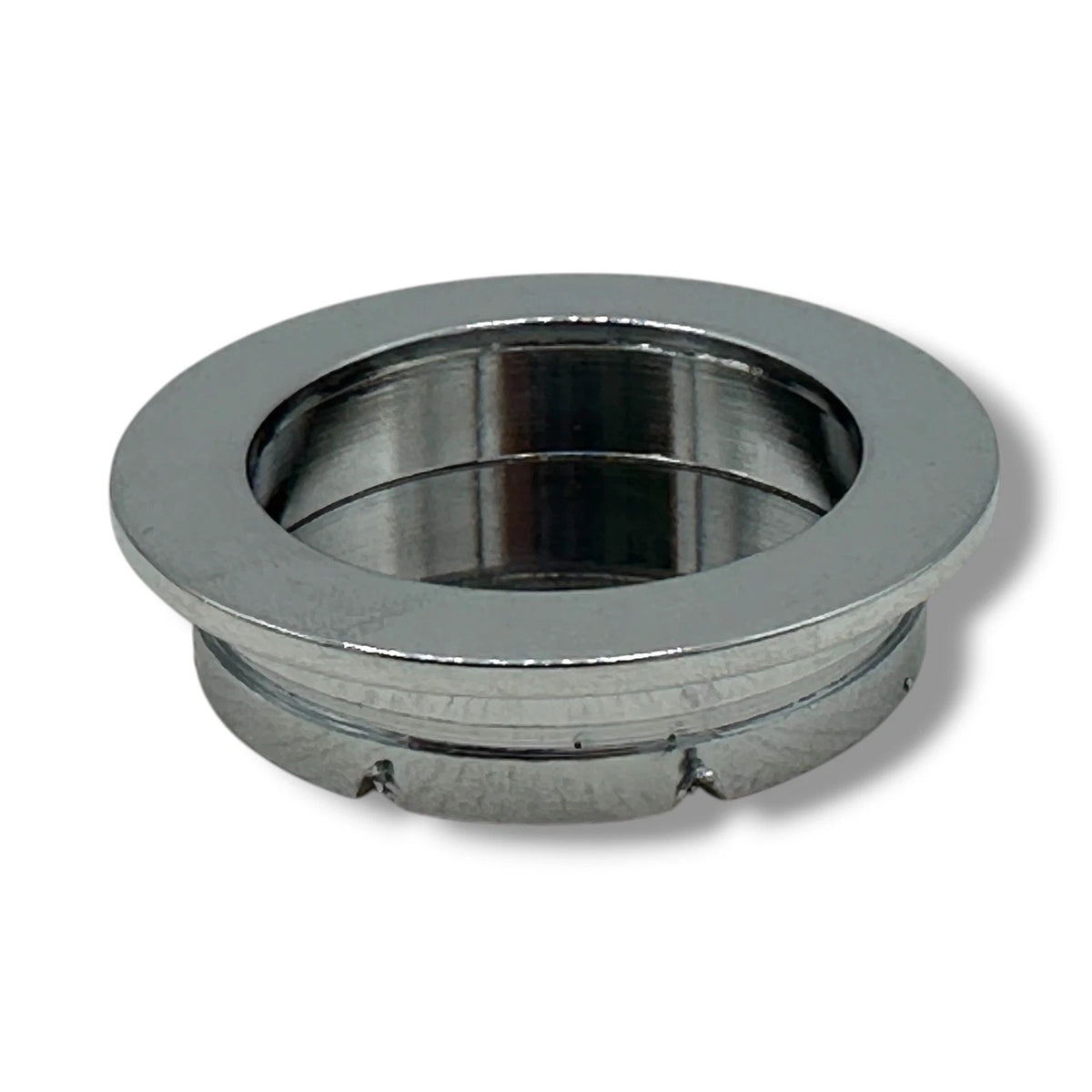 Recessed Flush Sliding Door Handle Inset Round Handle Zinc Alloy Ø 50mm Indre – product image 2