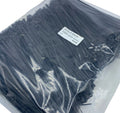 Black Zip Cable Tie 3.6mm × 200mm Short Cable Ties Wraps Strong Nylon Pack 1000 – product image 1