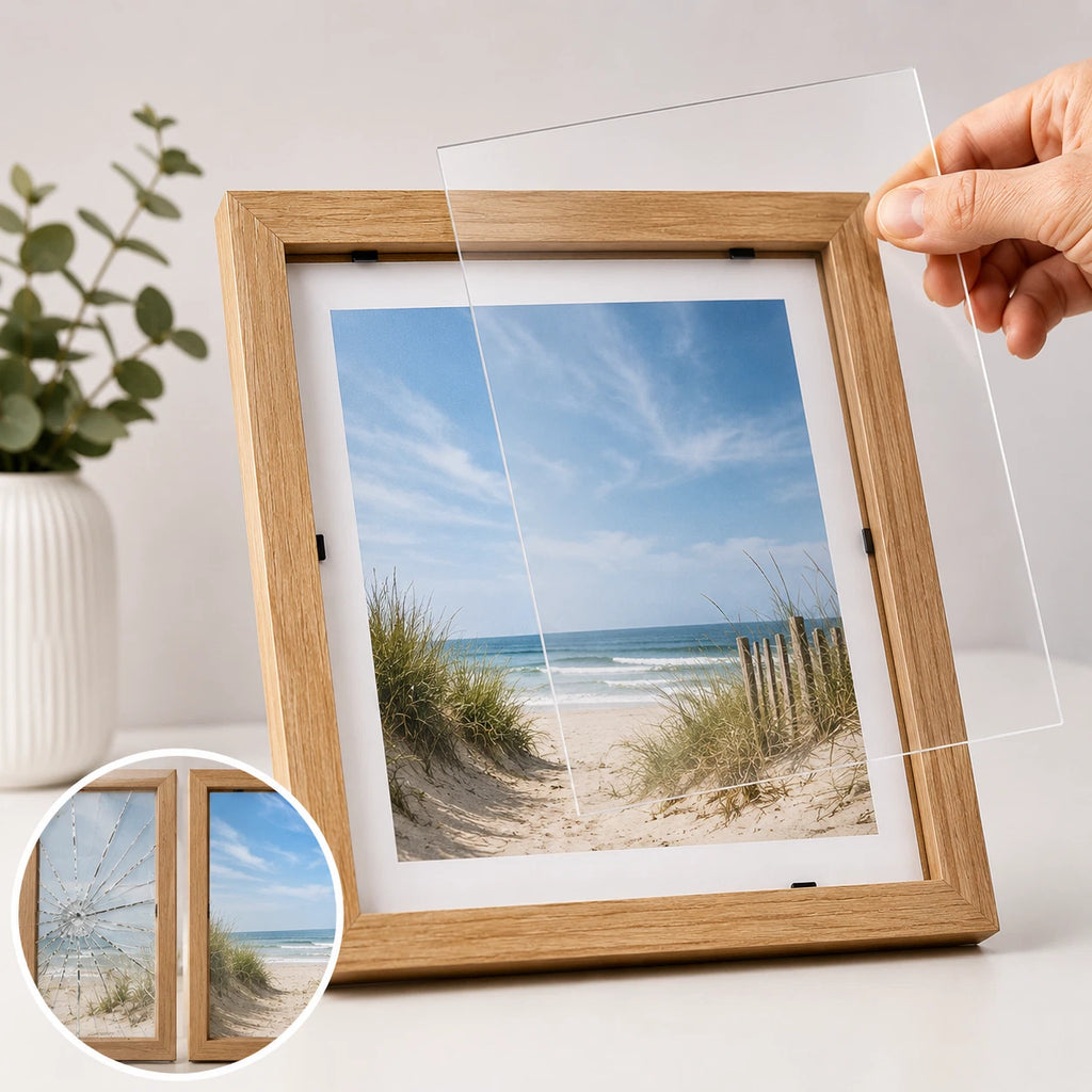 Clear 2mm Replacement Acrylic Glass – 10 × 12" (254 × 305mm) - image 1