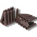 Brown Wall Plugs 7mm Raw Plug Drill Plastic Expansion Raw Plugs No 8 10 Screws – product image 1