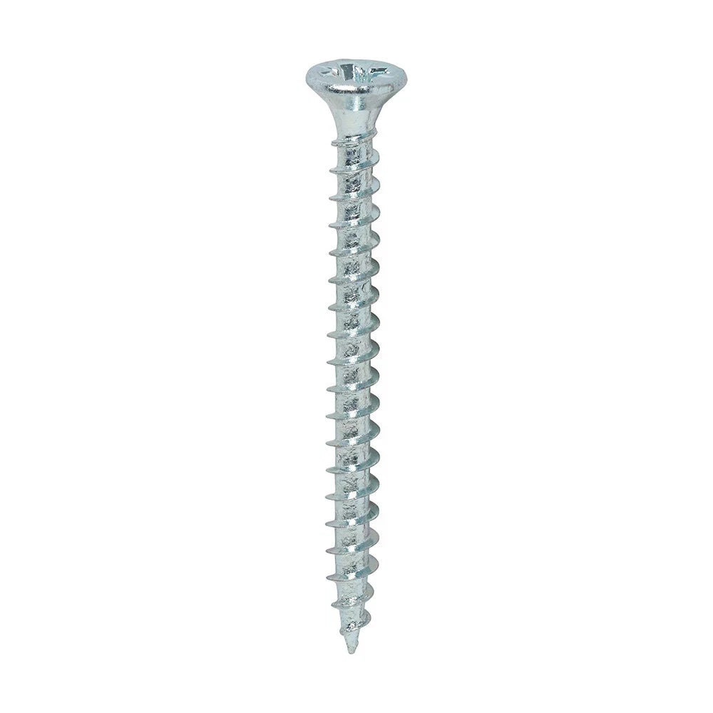 TIMco Solo Woodscrews 3.5 × 50mm 6 × 2" PZ Double CSK Zinc 200 Pack DIY Screw – product image 6