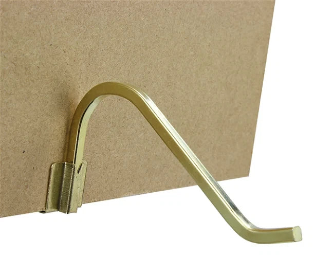 Large Stand Square Brass Curl Up & Wire Picture Photo Frame Stands Easel Canvas – product image 1