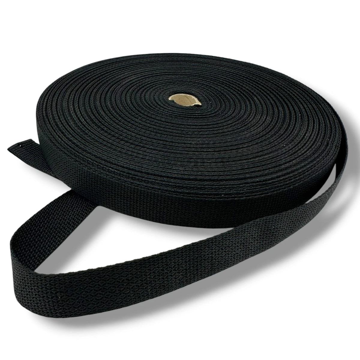 Webbing Straps Dog Leads Black 25mm Lashing Straps Bags Polypropylene – product image 1