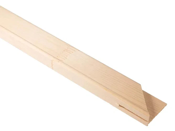 Canvas Stretcher Bars – 1016mm (40"), 19 × 35mm, 1 Pair – long stretcher bar brace slot detail
