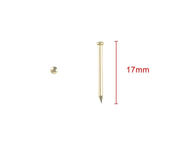 Hardened Brass-Plated Picture Pins 17mm × 1.27mm – Pack of 1000 - image 5
