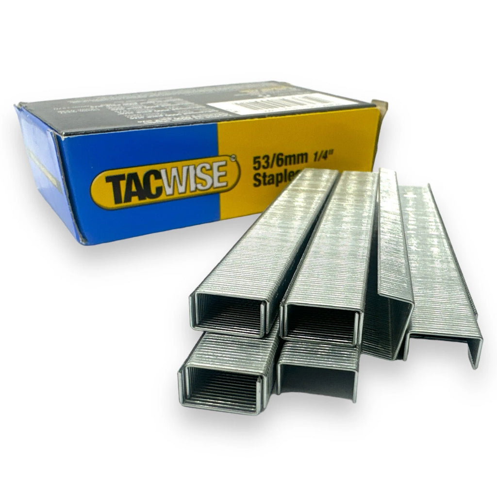 Tacwise Staples 53 Series 4mm 6mm 8mm For Staple Gun Framing Canvas galvanised – product image 7