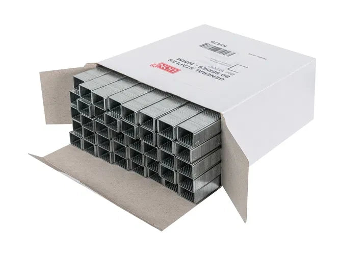 Staples Upholstery OMER 80 Series 10mm Galvanised Framing Canvas galvanised LION – product image 1