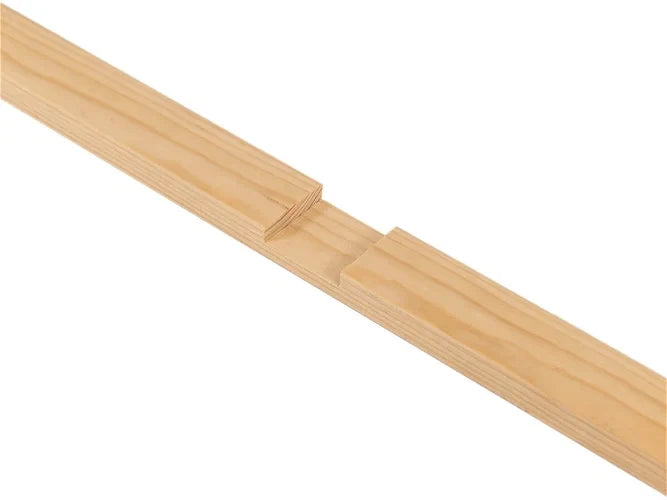 Canvas Brace Bar – 762mm (30"), Fits 19 × 35mm Bars – brace bar fitted to standard stretcher bars