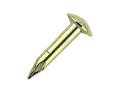 Escutcheon Brassed Pins Tacks Nails Brads 6mm X1.25mm (18g) Crafts Small Gold – product image 1