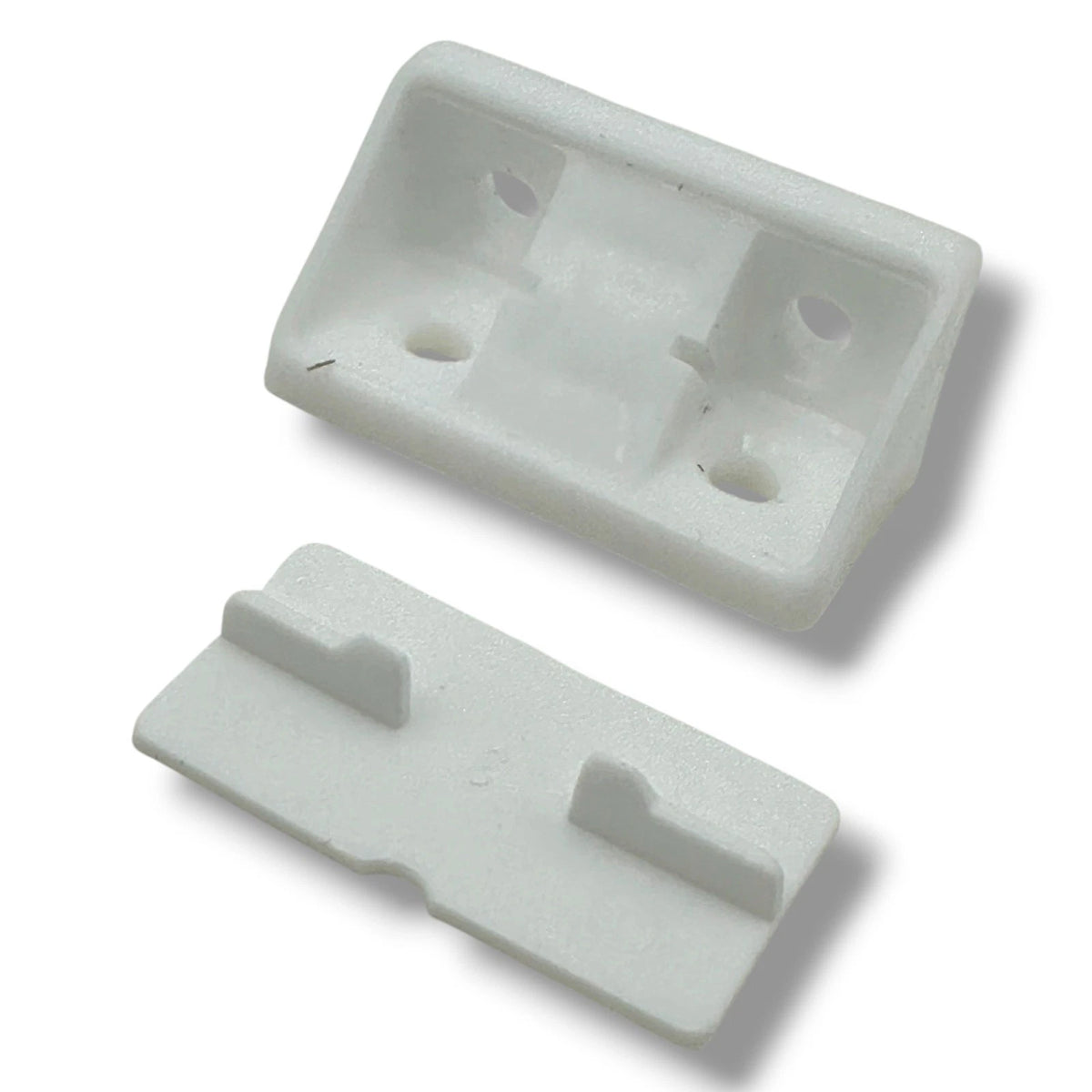 Campervan Corner Connector Blocks with Caps – White, 44 × 20mm - image 3