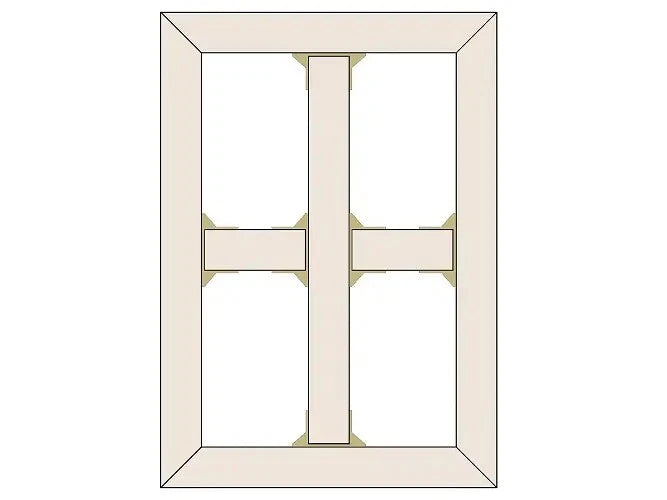 Brace Bar Canvas Sockets Stretcher Frame Cross Strengthen Support Bowing 2 Pack – product image 7